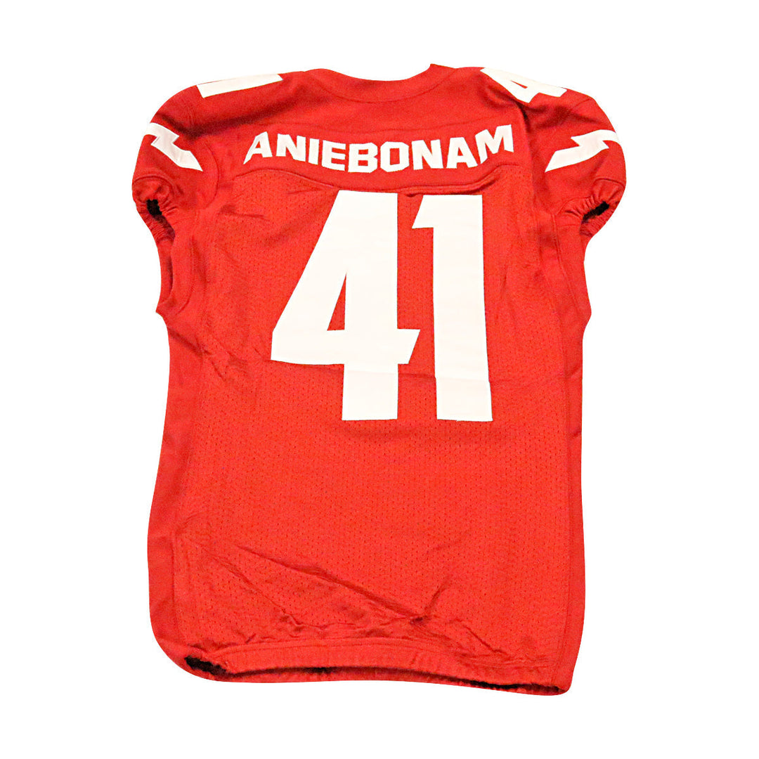 Aniebonam DC Defenders 2020 Game Used Home Jersey M