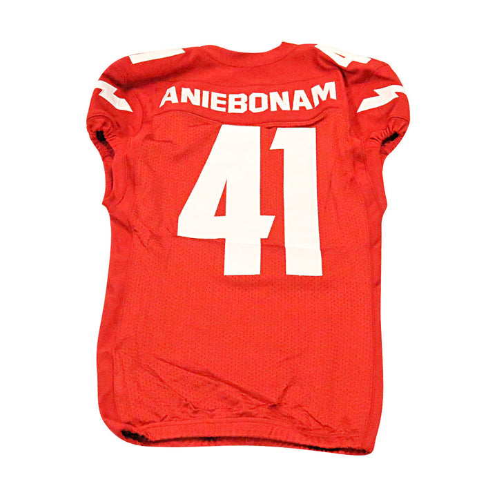 Aniebonam DC Defenders 2020 Game Used Home Jersey M