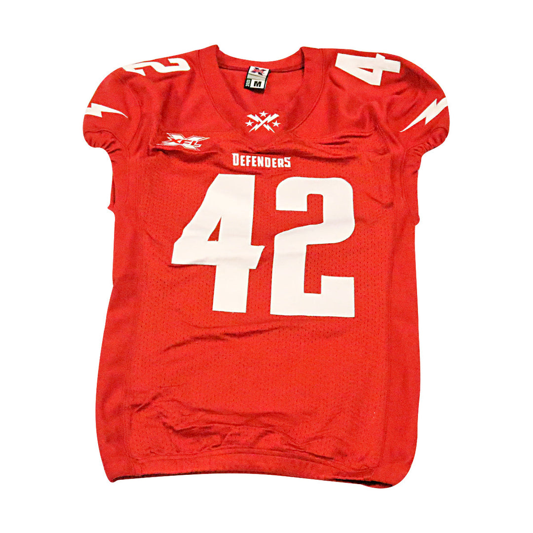 DC Defenders 2020 #42 Team Issued Home Jersey M
