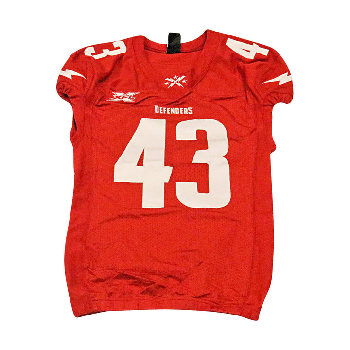 Farmer DC Defenders 2020 Game Issued Home Jersey M