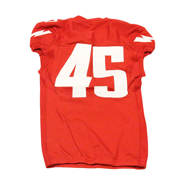 DC Defenders 2020 #45 Team Issued Home Jersey M