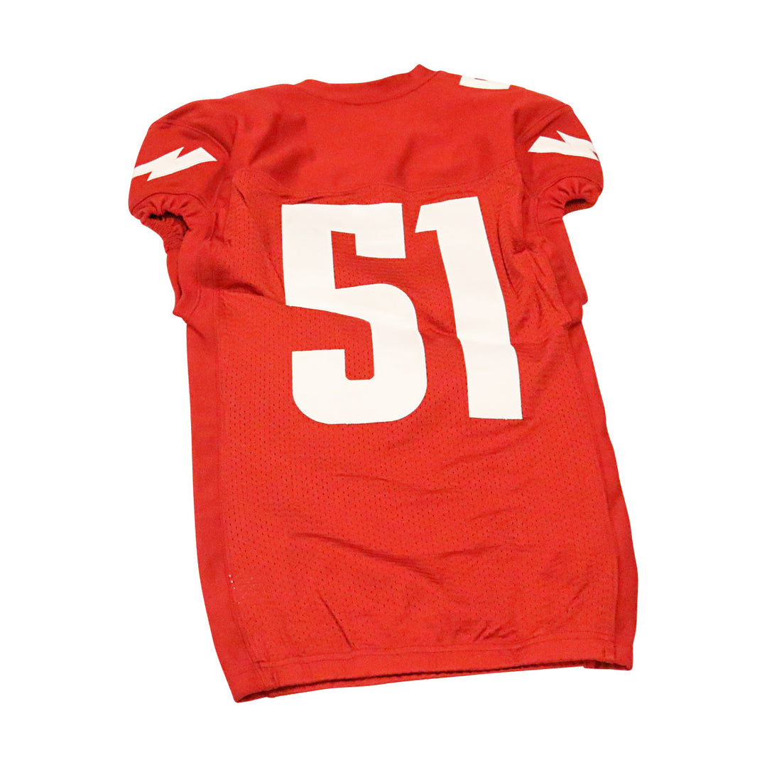 DC Defenders 2020 #51 Team Issued Home Jersey M