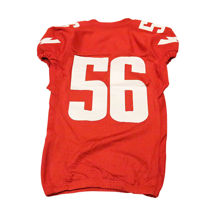 DC Defenders 2020 #56 Team Issued Home Jersey M