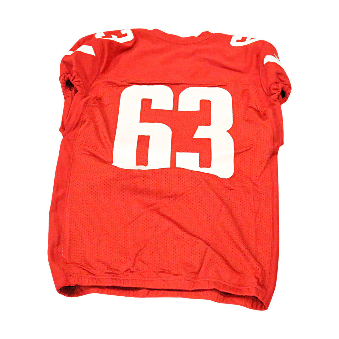 DC Defenders 2020 #63 Game Used Home Jersey XL