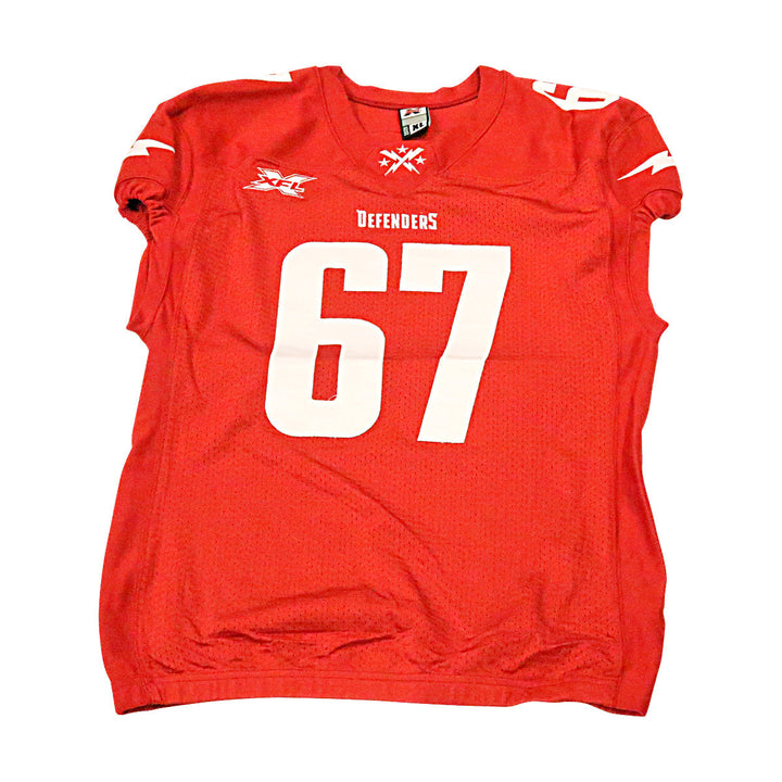 Patrick Jr. DC Defenders 2020 Game Issued Home Jersey XL