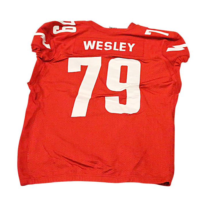 D'Ondre Wesley DC Defenders 2020 Game Used Home Jersey 2XL