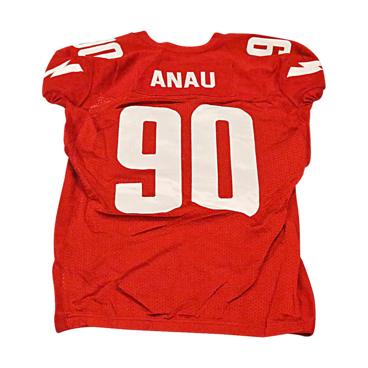 Peli Anau DC Defenders 2020 Game Used Home Jersey XL