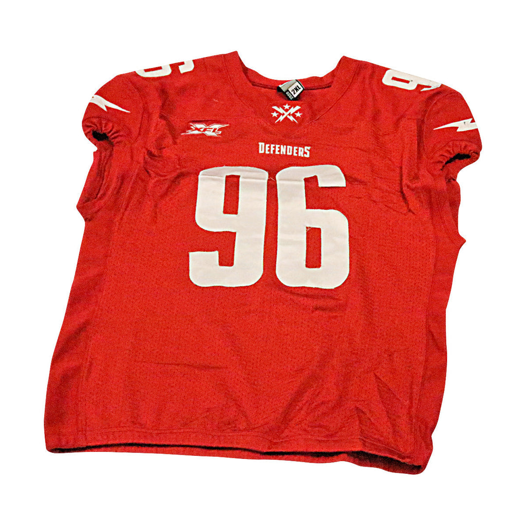 Jay Bromley SR DC Defenders 2020 Game Issued Home Jersey XL