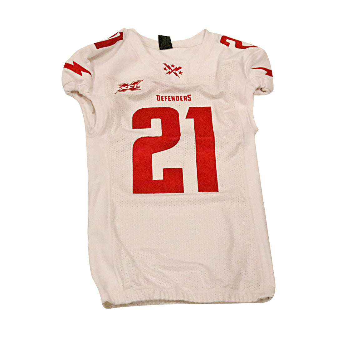DC Defenders 2020 #21 Team Issued Away Jersey S