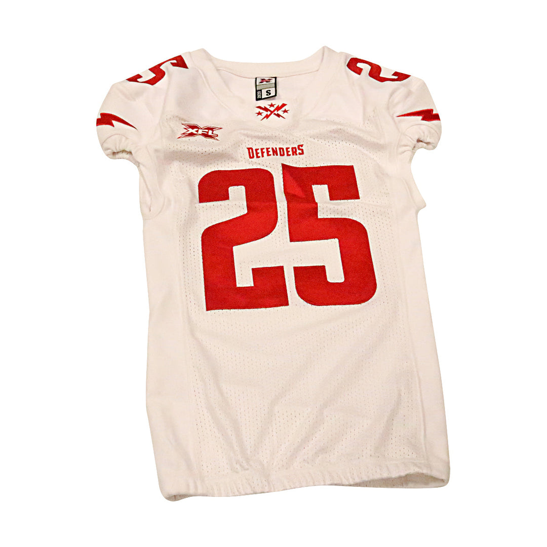 DC Defenders 2020 #25 Team Issued Away Jersey S