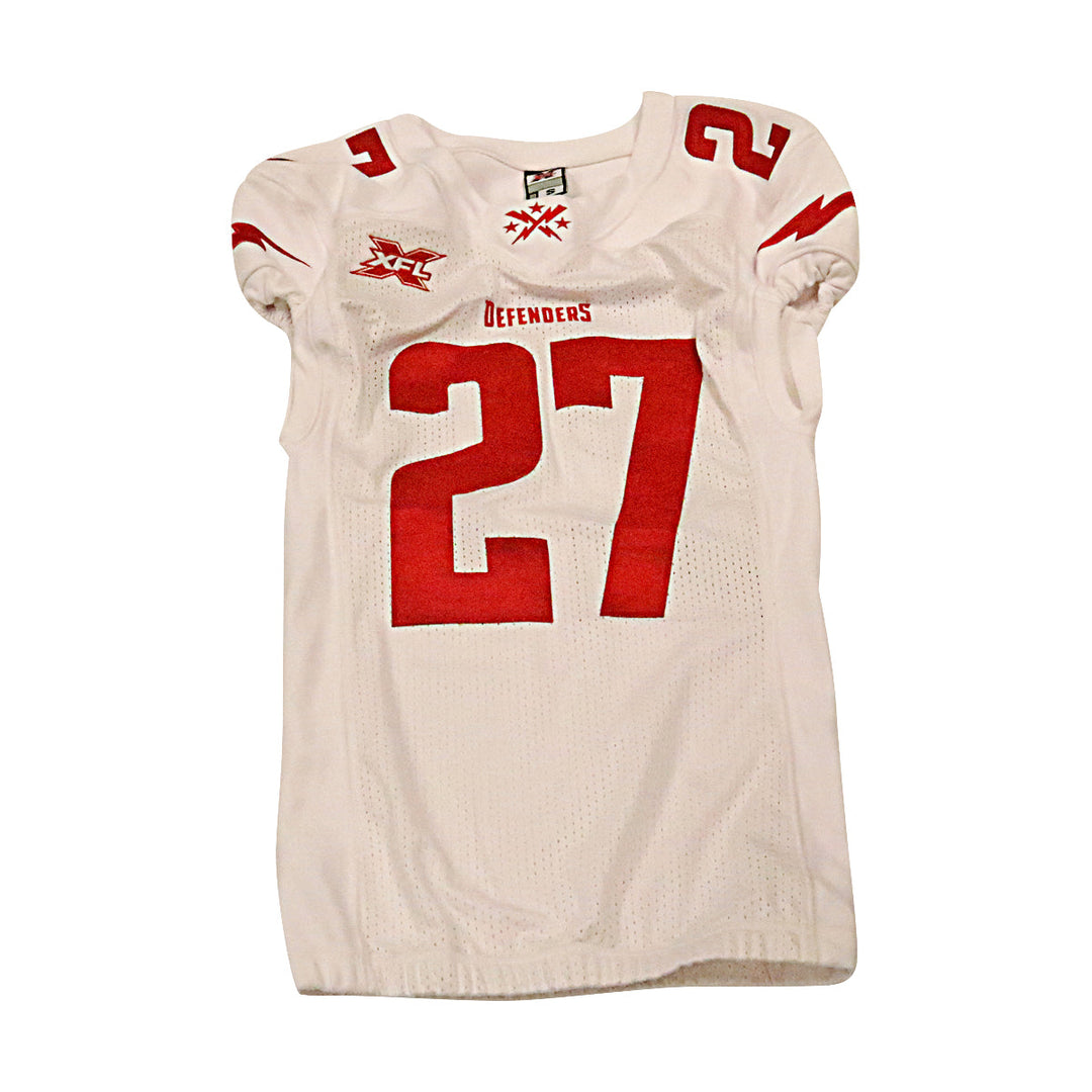 DC Defenders 2020 #27 Team Issued Away Jersey S
