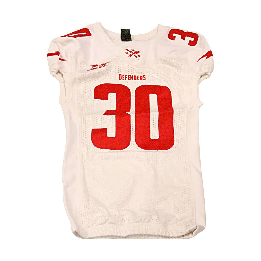DC Defenders 2020 #30 Team Issued Away Jersey S