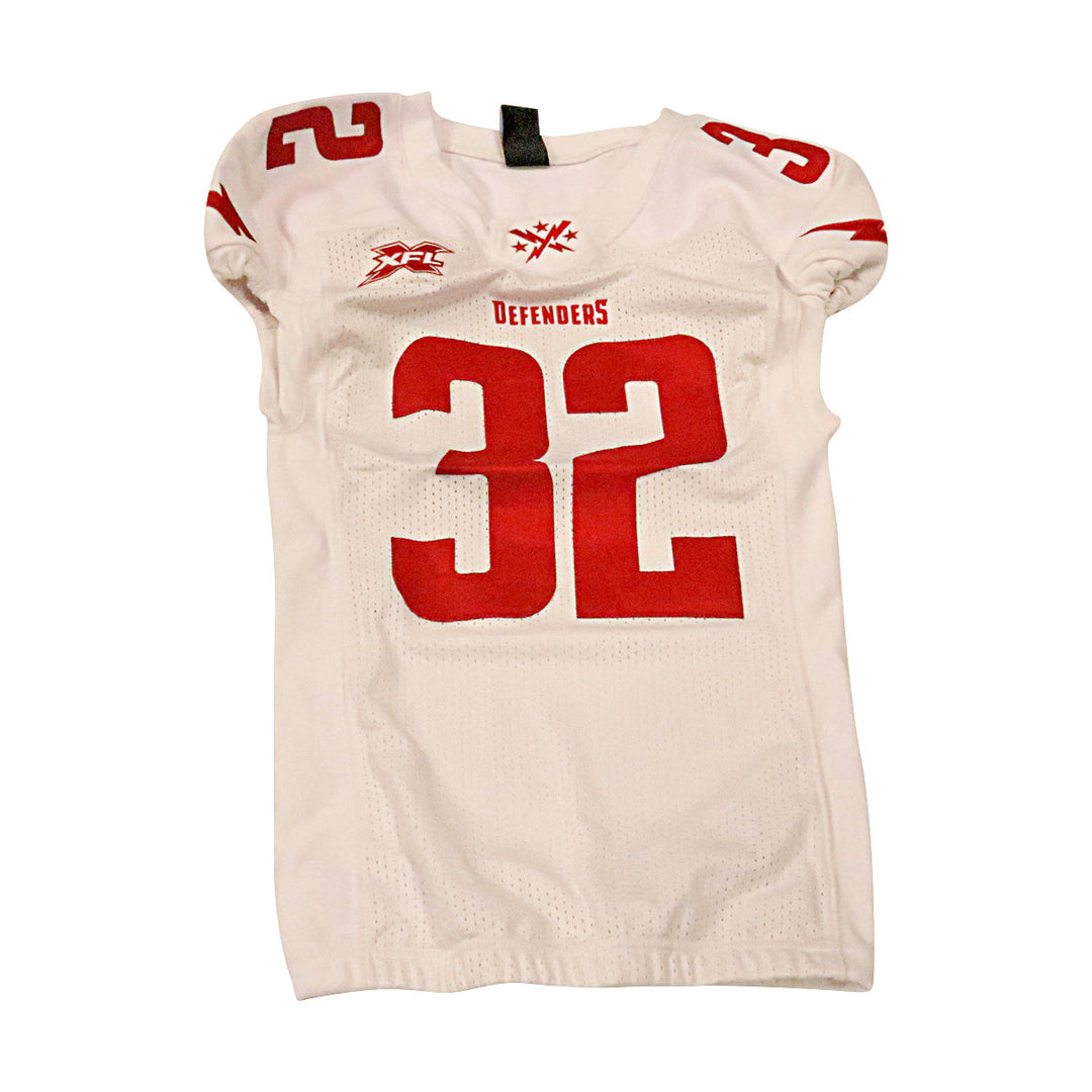 DC Defenders 2020 #32 Team Issued Away Jersey S