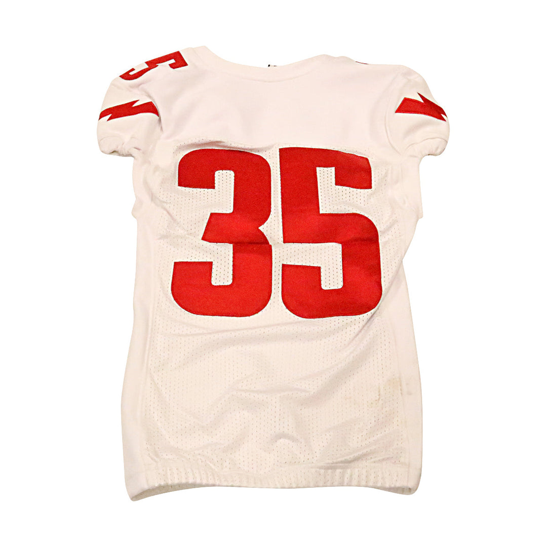 DC Defenders 2020 #35 Team Issued Away Jersey S