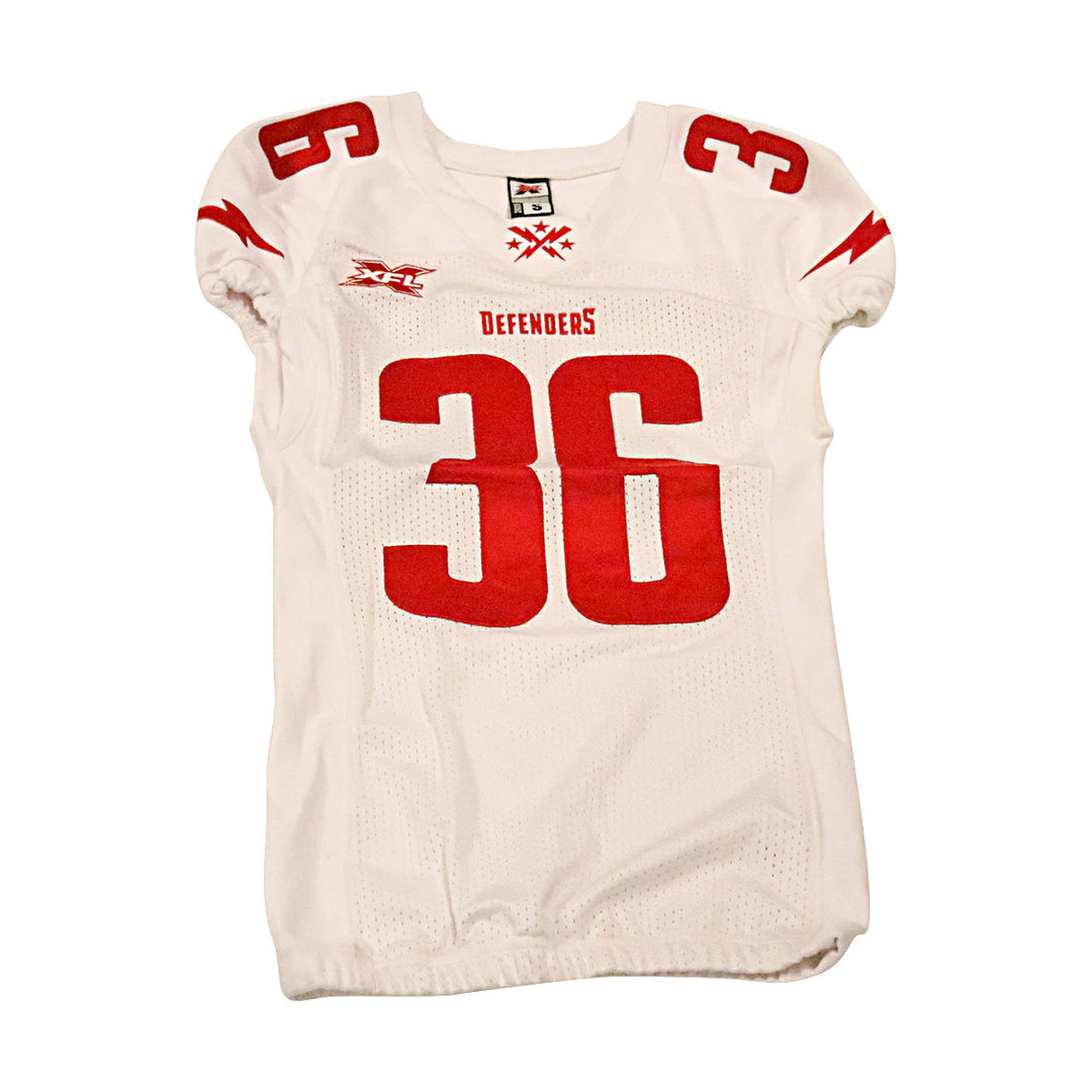 DC Defenders 2020 #36 Team Issued Away Jersey S 