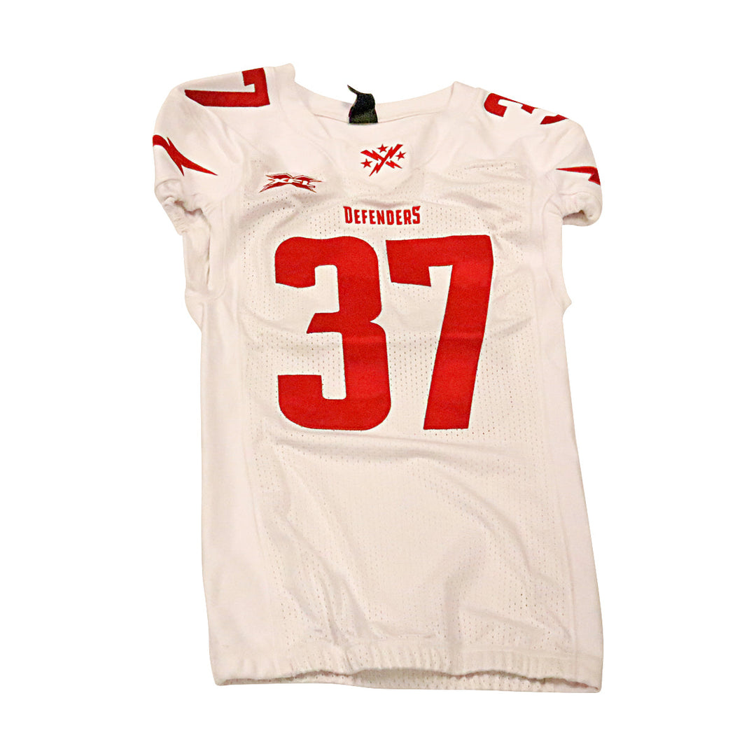 DC Defenders 2020 #37 Team Issued Away Jersey S 