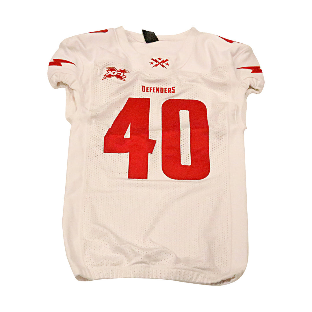 DC Defenders 2020 #40 Team Issued Away Jersey M