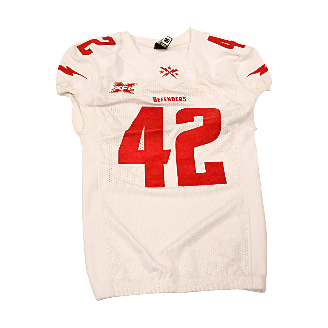 DC Defenders 2020 #42 Team Issued Away Jersey M