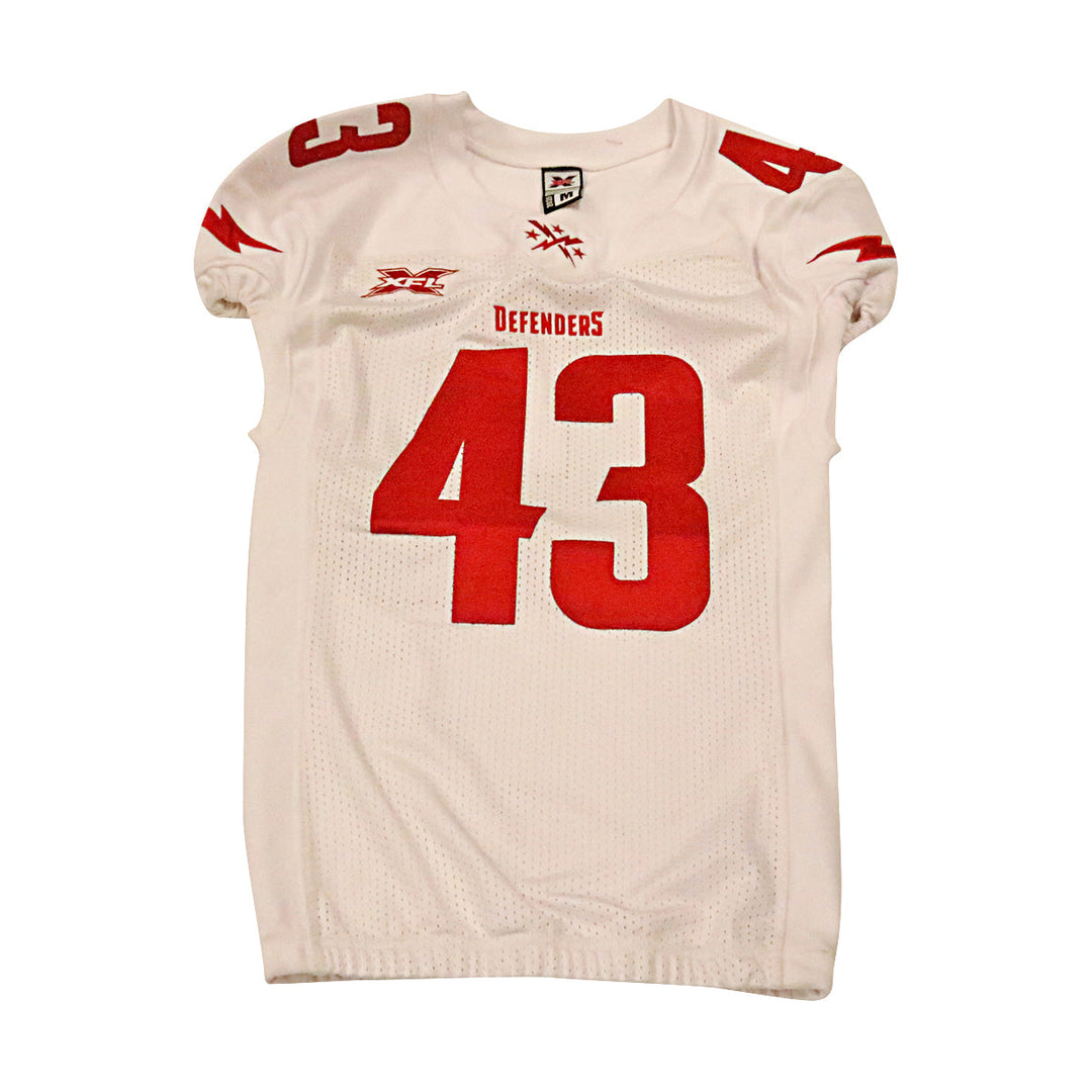 DC Defenders 2020 #43 Team Issued Away Jersey M