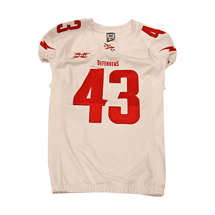 DC Defenders 2020 #43 Team Issued Away Jersey M