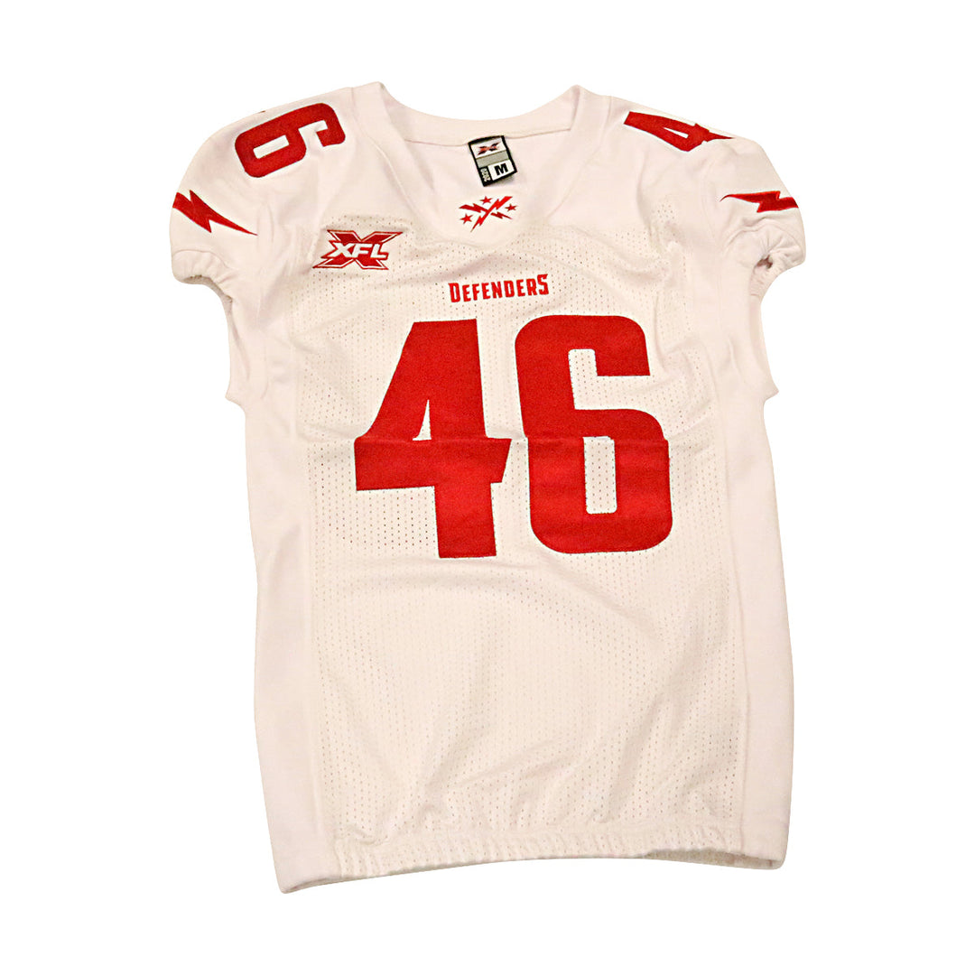DC Defenders 2020 #46 Team Issued Away Jersey M