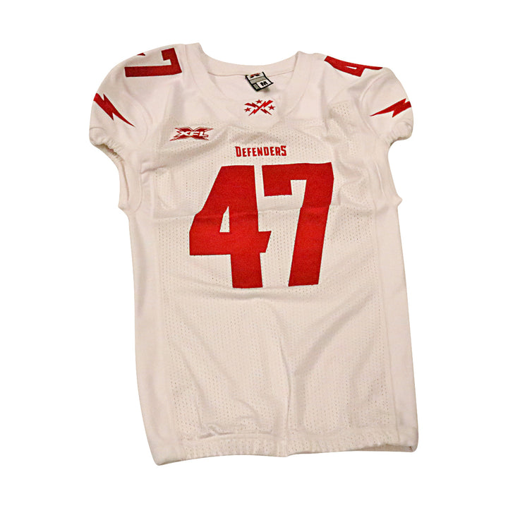 DC Defenders 2020 #47 Team Issued Away Jersey M