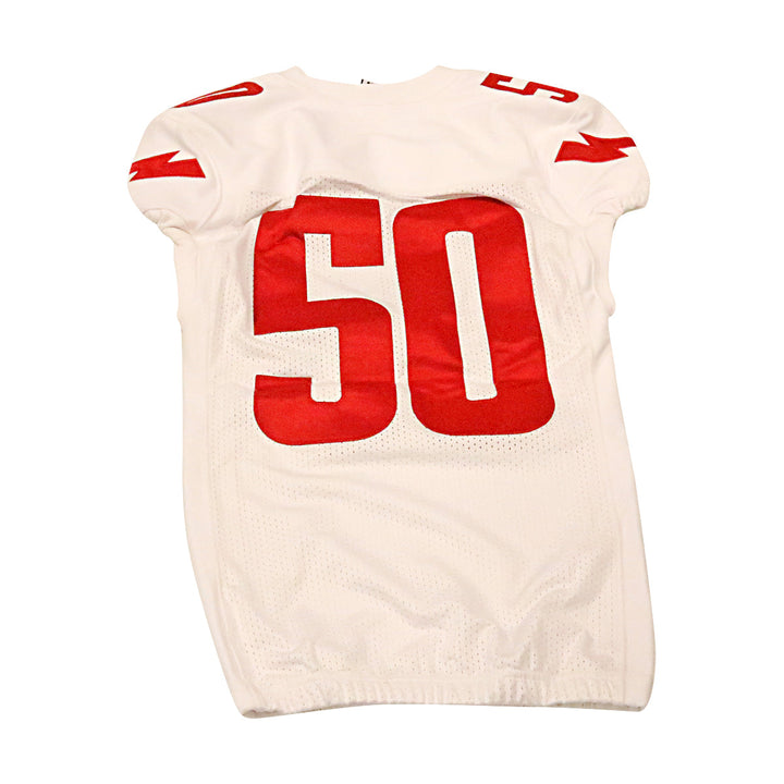 DC Defenders 2020 #50 Team Issued Away Jersey M