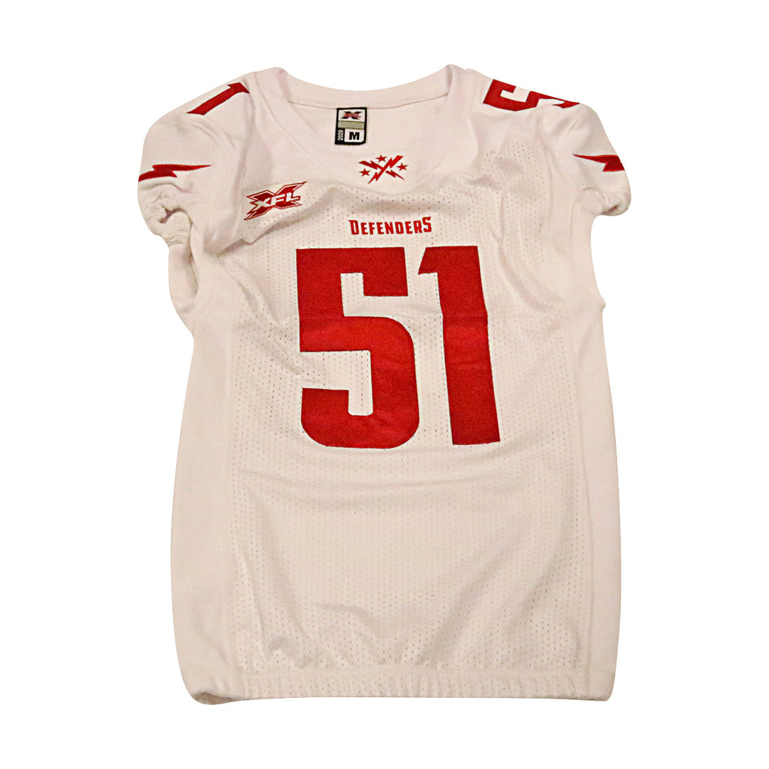 DC Defenders 2020 #51 Team Issued Away Jersey M