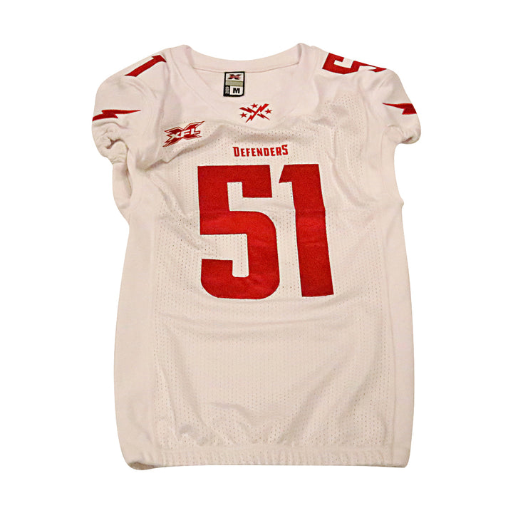 DC Defenders 2020 #51 Team Issued Away Jersey M