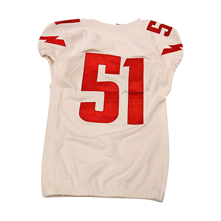 DC Defenders 2020 #51 Team Issued Away Jersey M