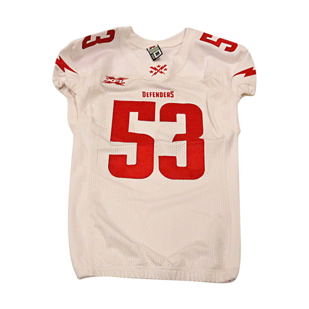 DC Defenders 2020 #53 Team Issued Away Jersey M