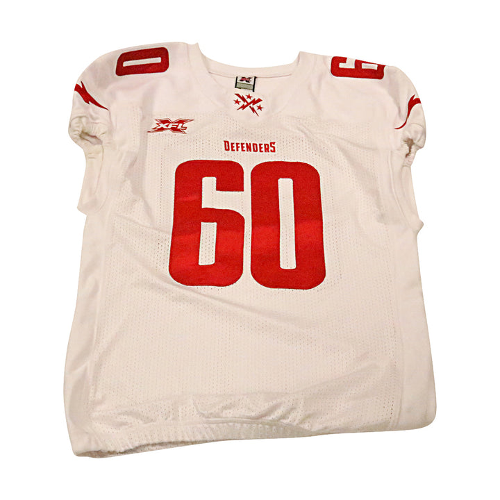 DC Defenders 2020 #60 Team Issued Away Jersey XL