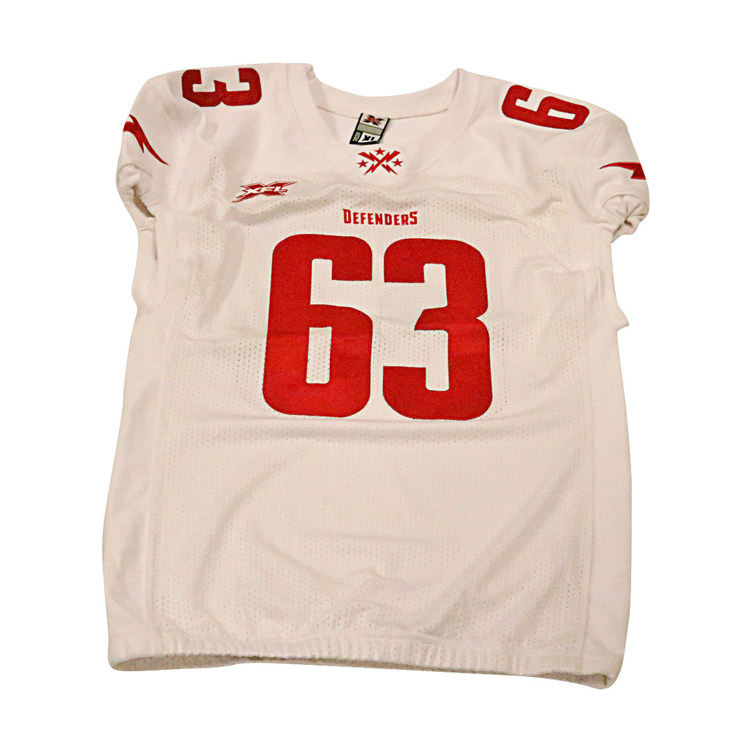 DC Defenders 2020 #63 Team Issued Away Jersey XL