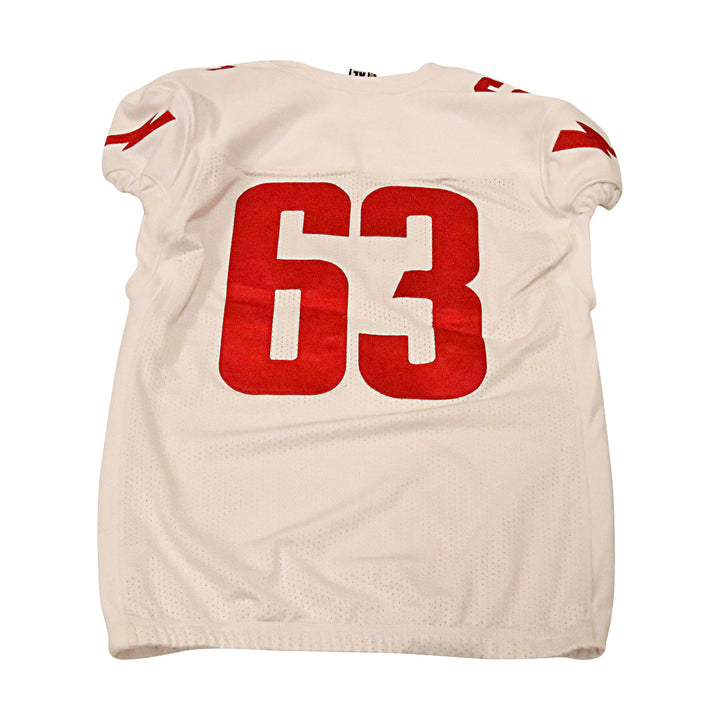 DC Defenders 2020 #63 Team Issued Away Jersey XL