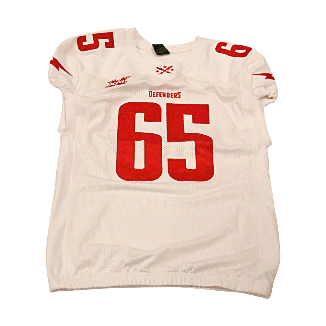 DC Defenders 2020 #65 Team Issued Away Jersey XL