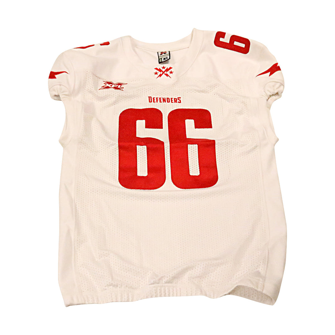 DC Defenders 2020 #66 Team Issued Away Jersey XL