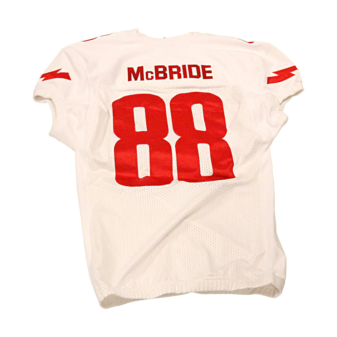McBride DC Defenders 2020 Game Used Away Jersey L