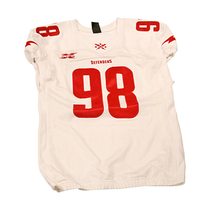 Daryle Banfield DC Defenders 2020 Game Issued Away Jersey XL