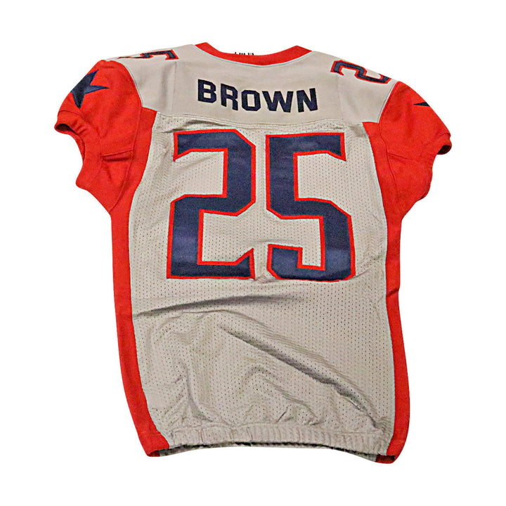 Cody Brown Houston Roughnecks 2020 Game Used Away Jersey M