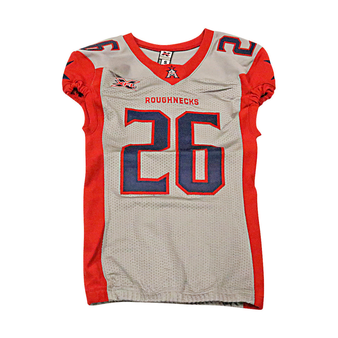Savion Smith Houston Roughnecks 2020 Game Issued Away Jersey S