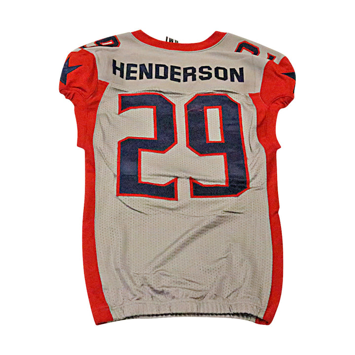 De'Angelo Henderson Houston Roughnecks 2020 Game Used Away Jersey M