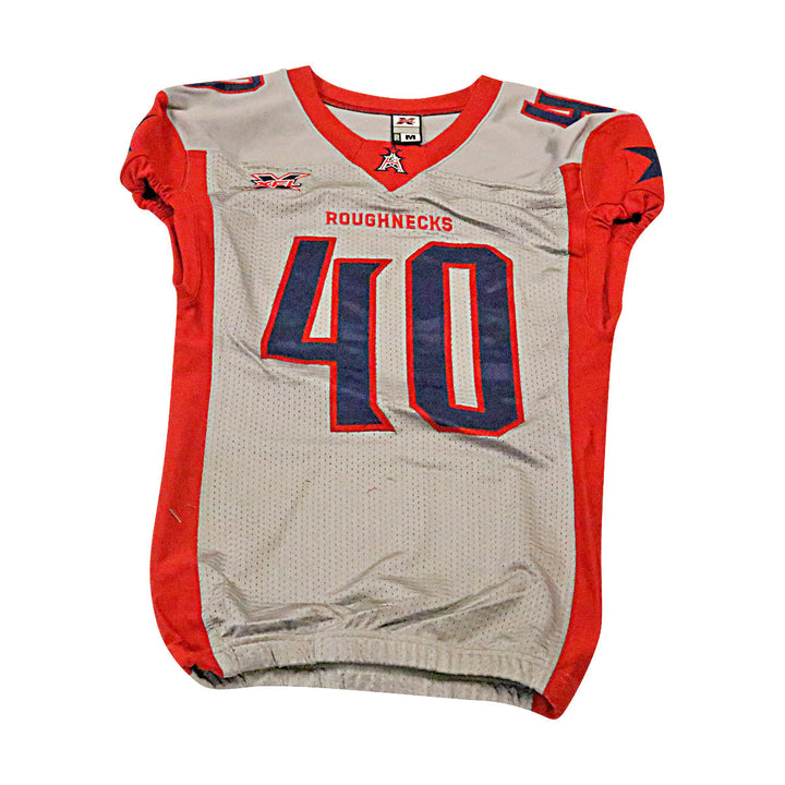 Ty Schwab Houston Roughnecks 2020 Game Issued Away Jersey M