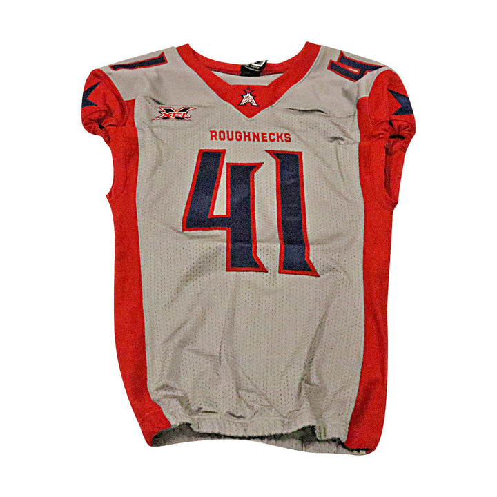 Jeremiah Johnson Houston Roughnecks 2020 Game Issued Away Jersey M