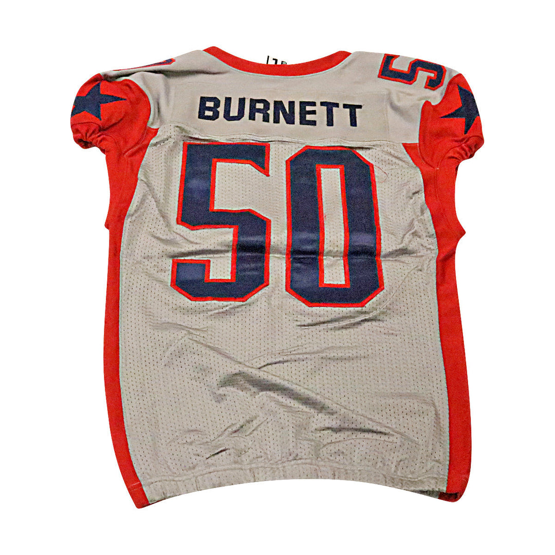 Kaelin Burnett Houston Roughnecks 2020 Game Used Away Jersey L