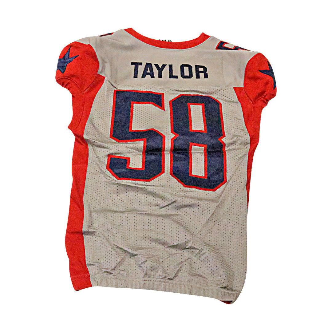 Colton Taylor Houston Roughnecks 2020 Game Used Away Jersey M