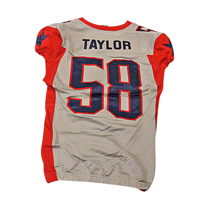 Colton Taylor Houston Roughnecks 2020 Game Used Away Jersey M