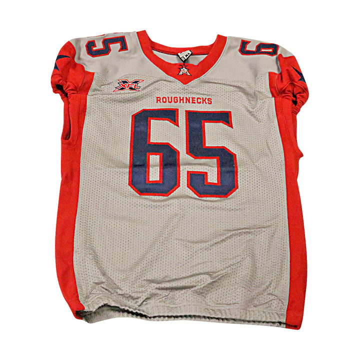 Demetrius Rhaney Houston Roughnecks 2020 Game Issued Away Jersey XL