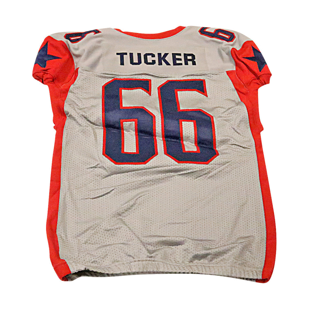 Marquez Tucker Houston Roughnecks 2020 Game Used Away Jersey XL