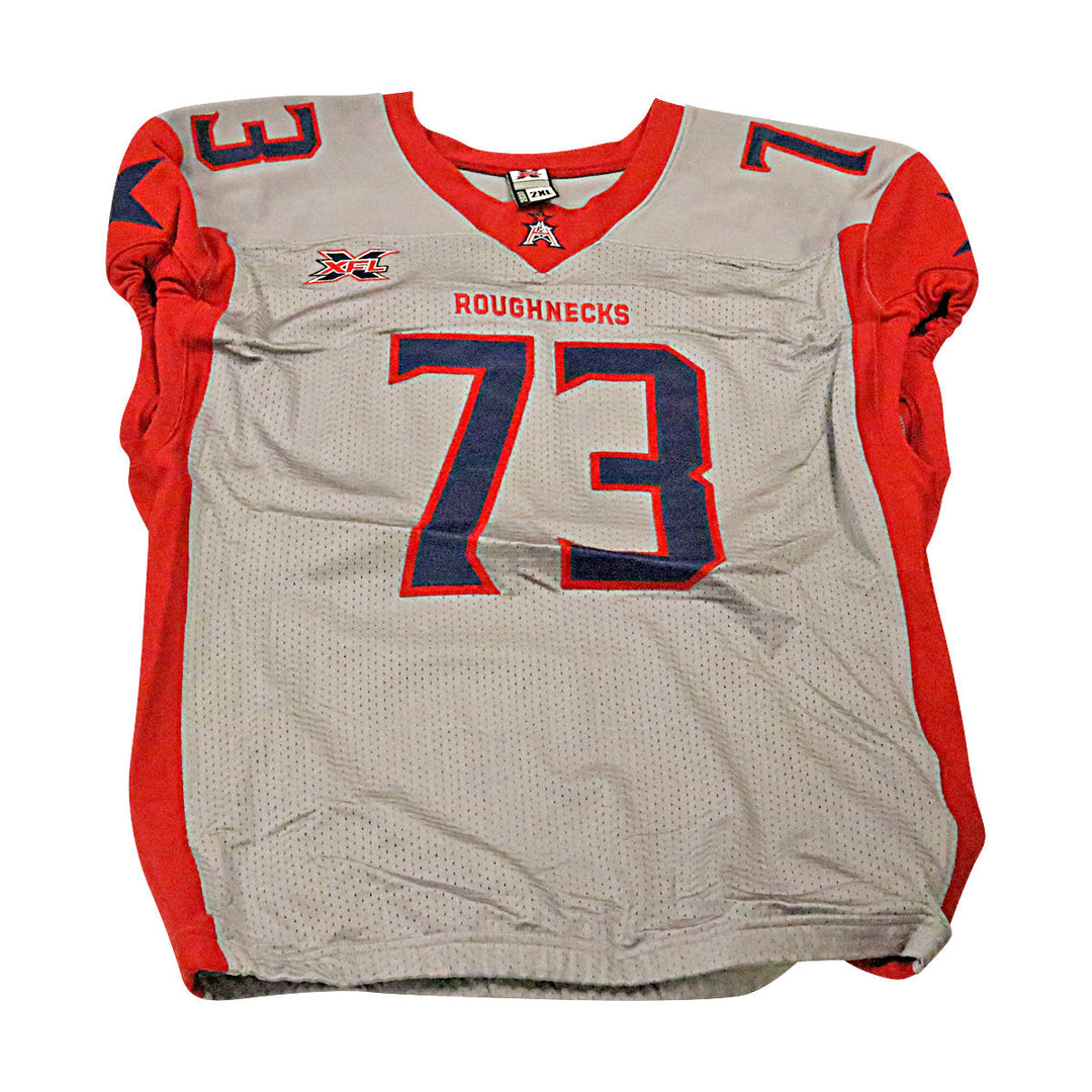 Sebastian Tretola Houston Roughnecks 2020 Game Issued Away Jersey 2XL