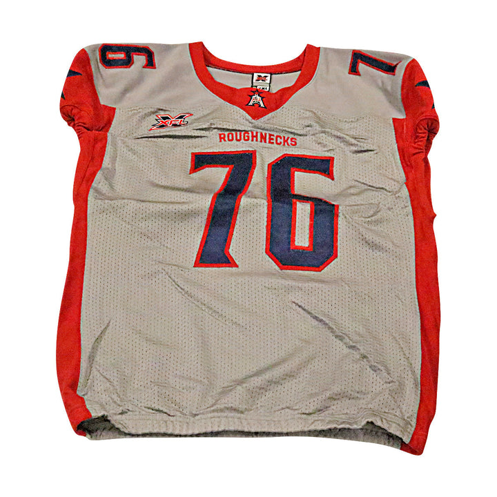 Juwann Bushell-Beatty Houston Roughnecks 2020 Game Issued Away Jersey 2XL